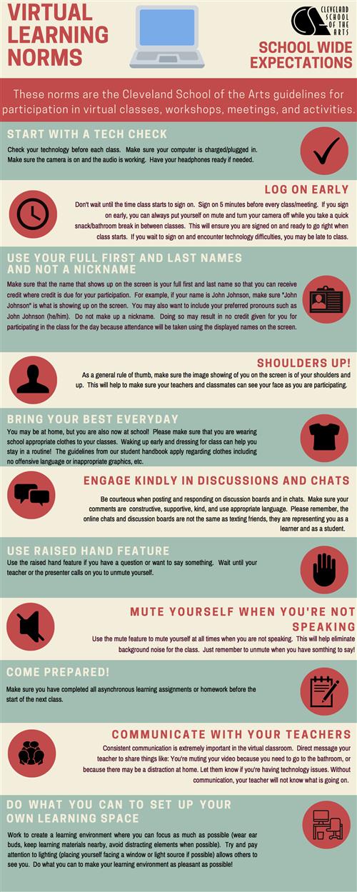 CSA Virtual Learning Norms 